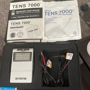 TENS 7000 Device with Electrodes